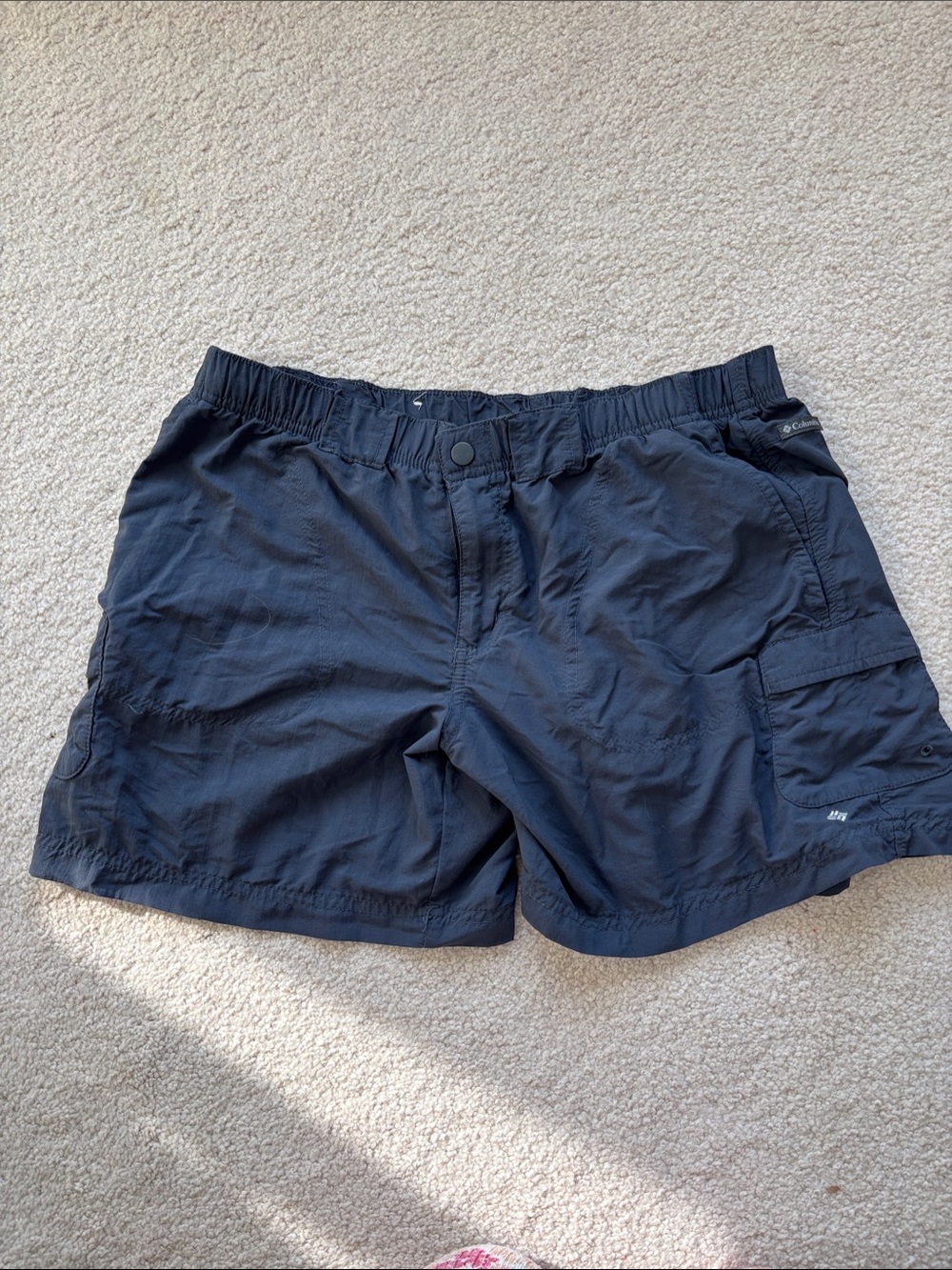 Columbia Women's Navy Athletic Cargo Shorts